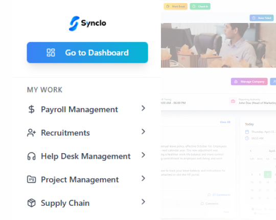 Synclo vs Monday comparison — Monday 2