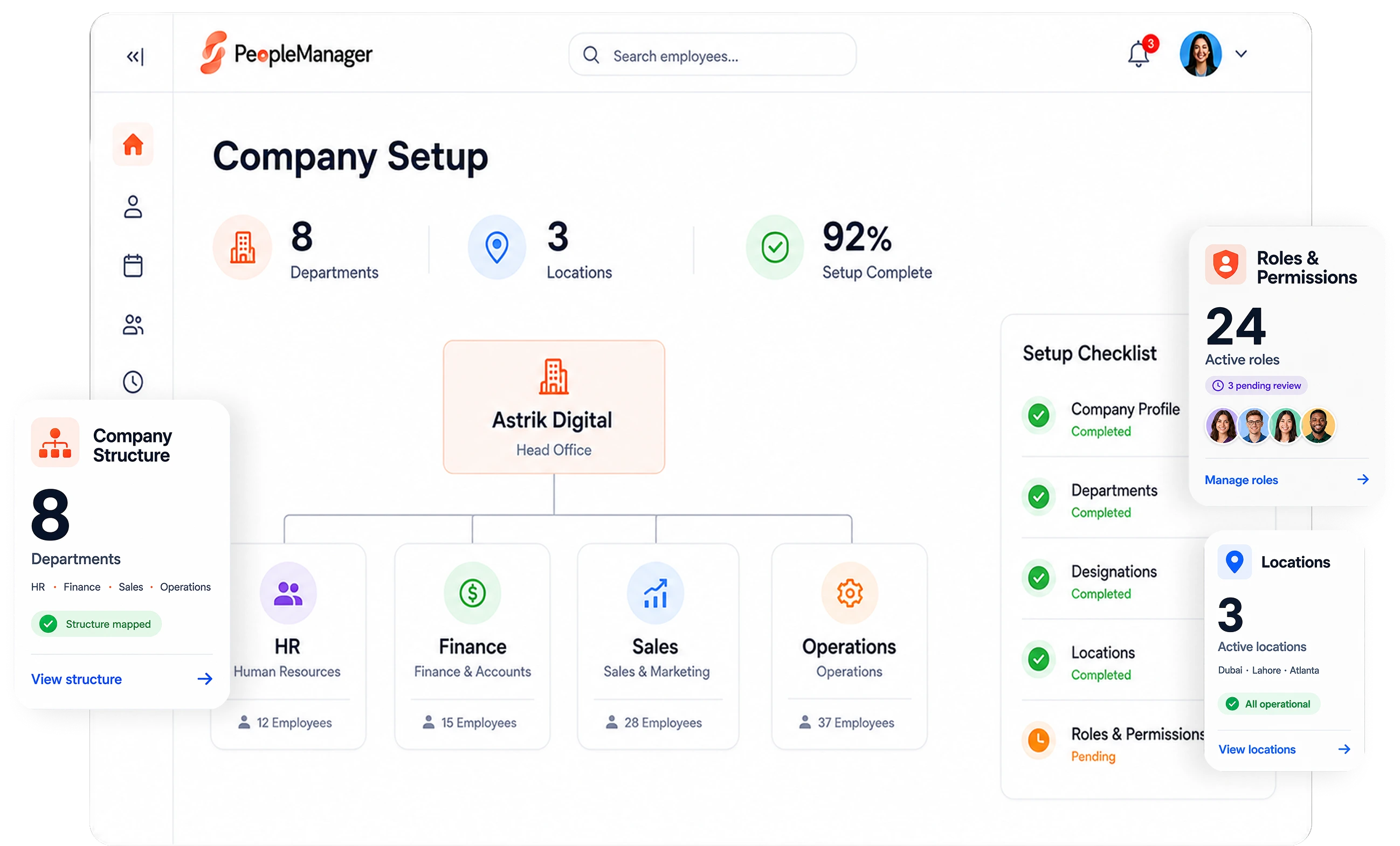 Company setup