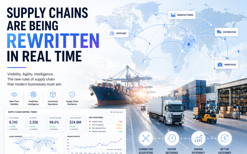 Supply Chains Are Being Rewritten in Real Time