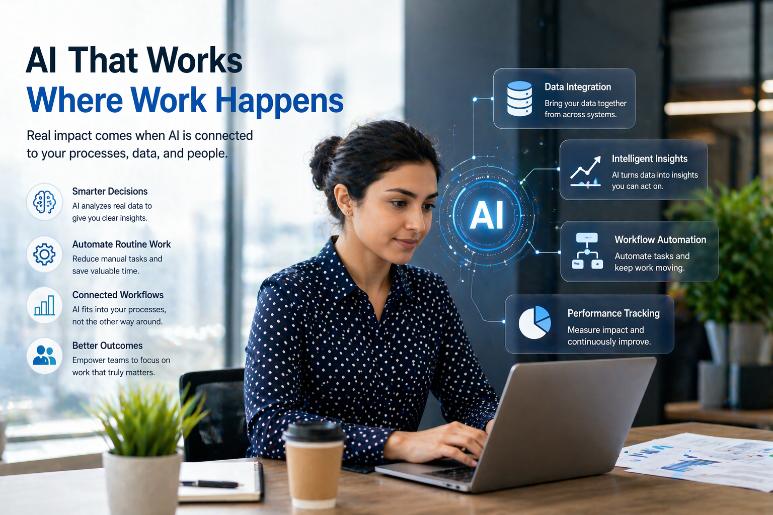 AI Is Everywhere but Still Missing From How Work Actually Gets Done