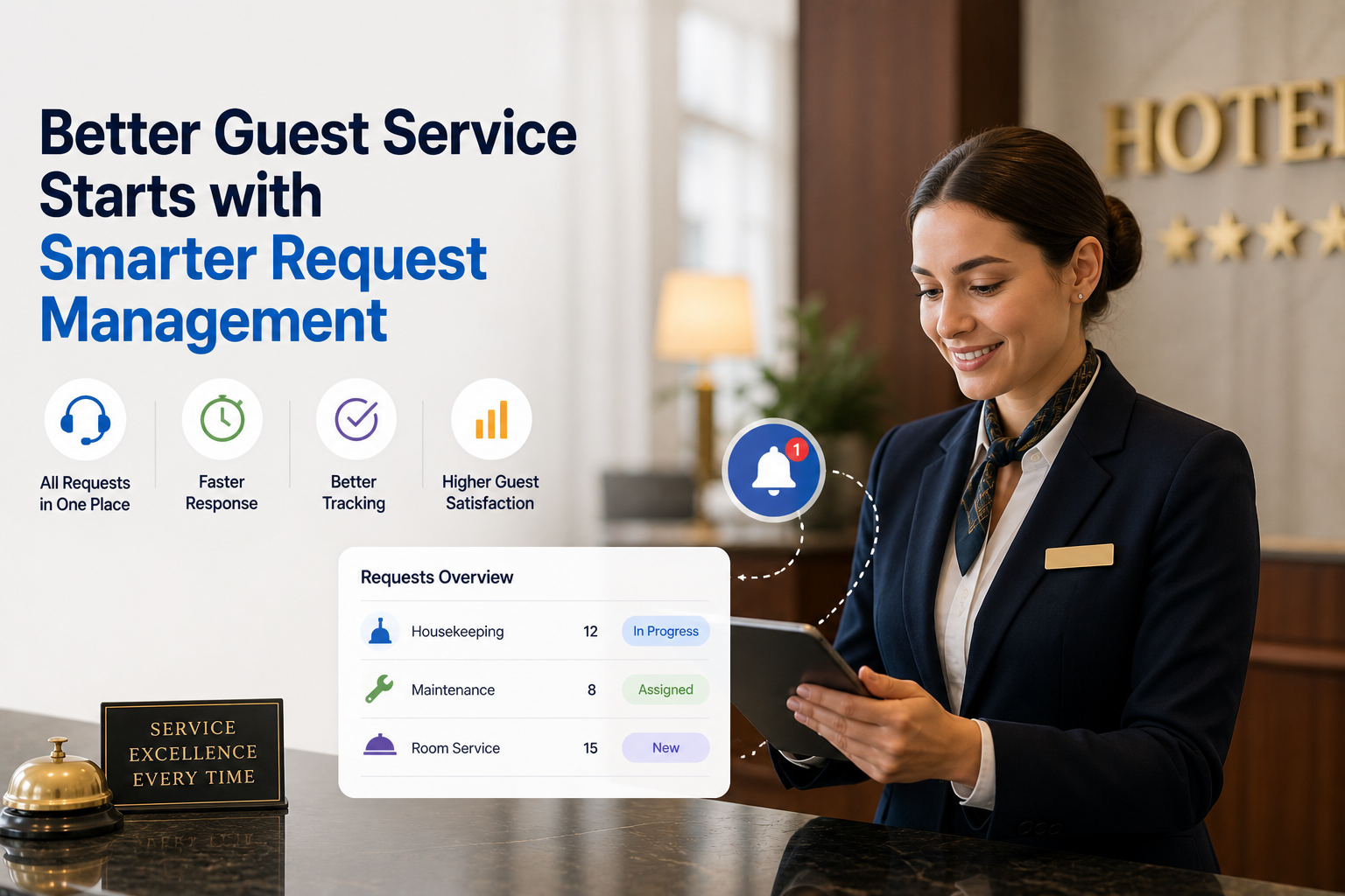 Guest Service Starts to Break When Requests Are Not Managed in One System