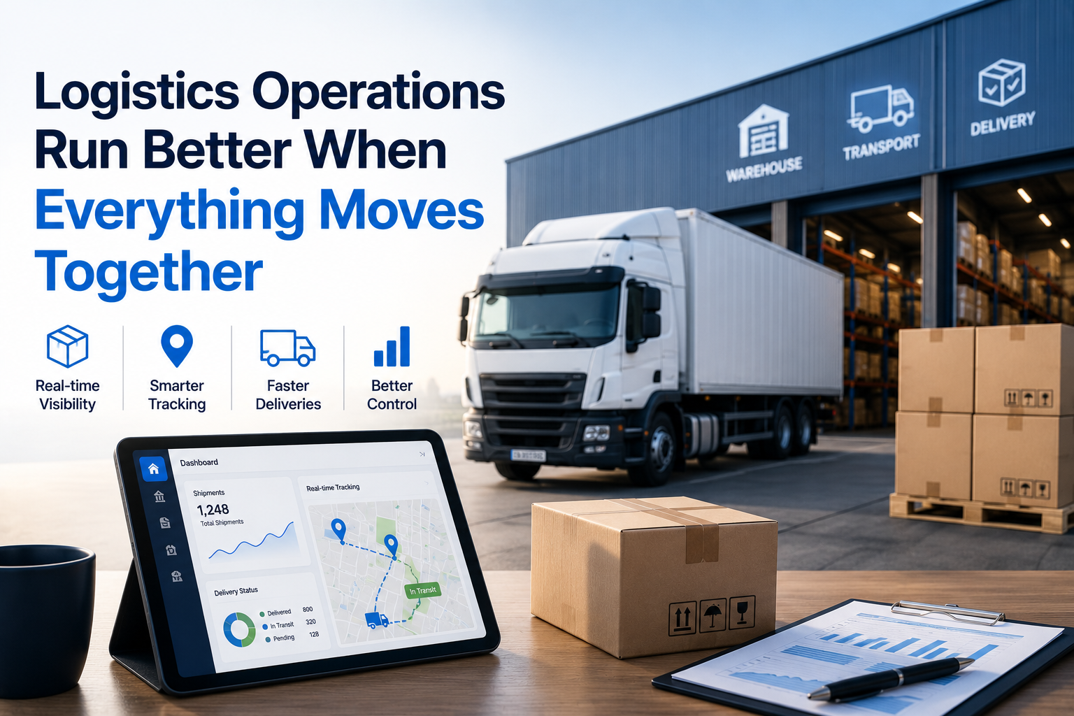 Logistics Operations Become Difficult to Control When Systems Do Not Move Together