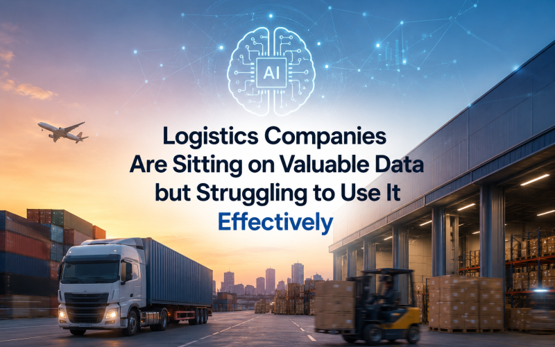 Logistics Companies Are Sitting on Valuable Data but Struggling to Use It Effectively