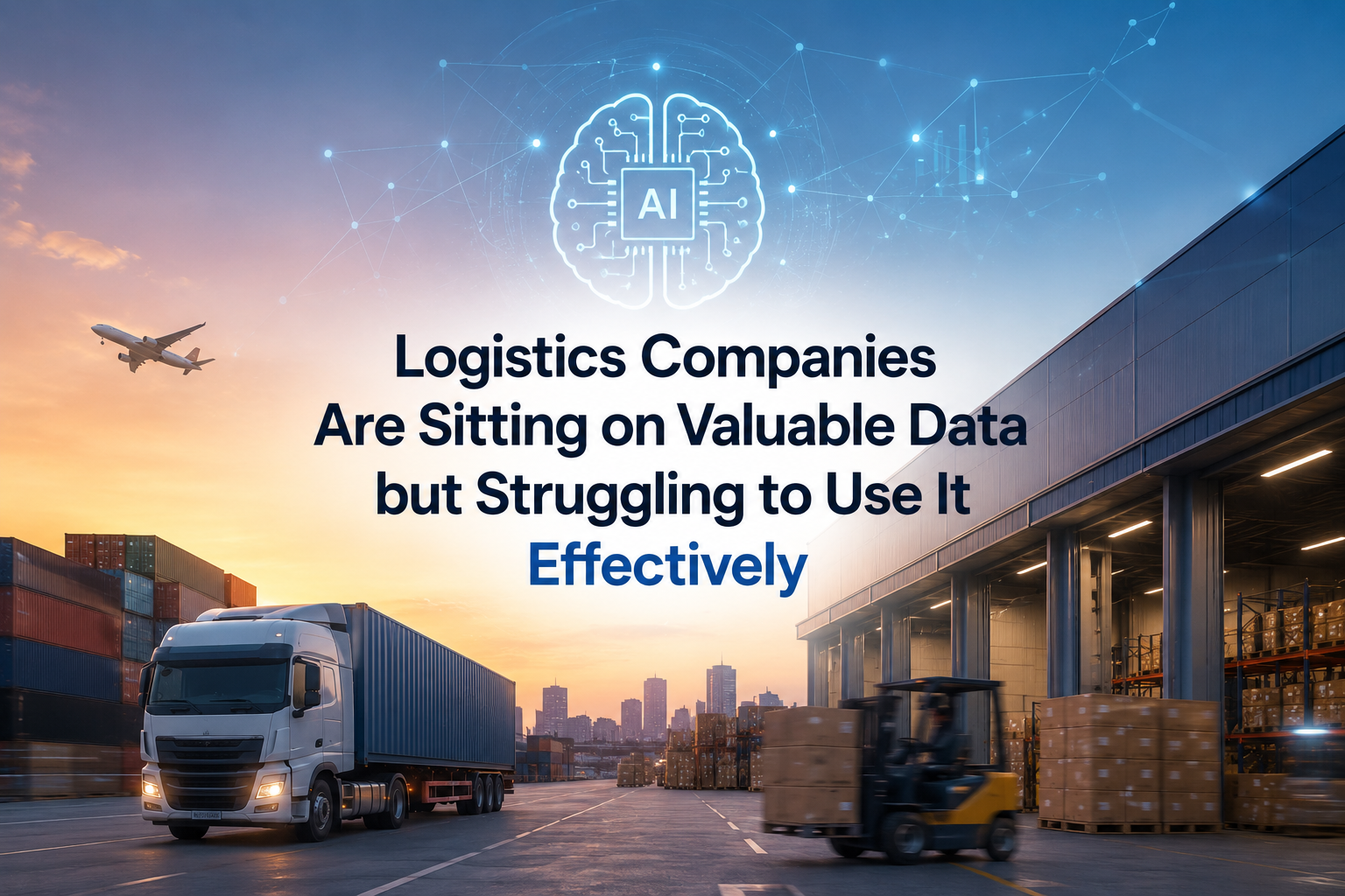 Logistics Companies Are Sitting on Valuable Data but Struggling to Use It Effectively