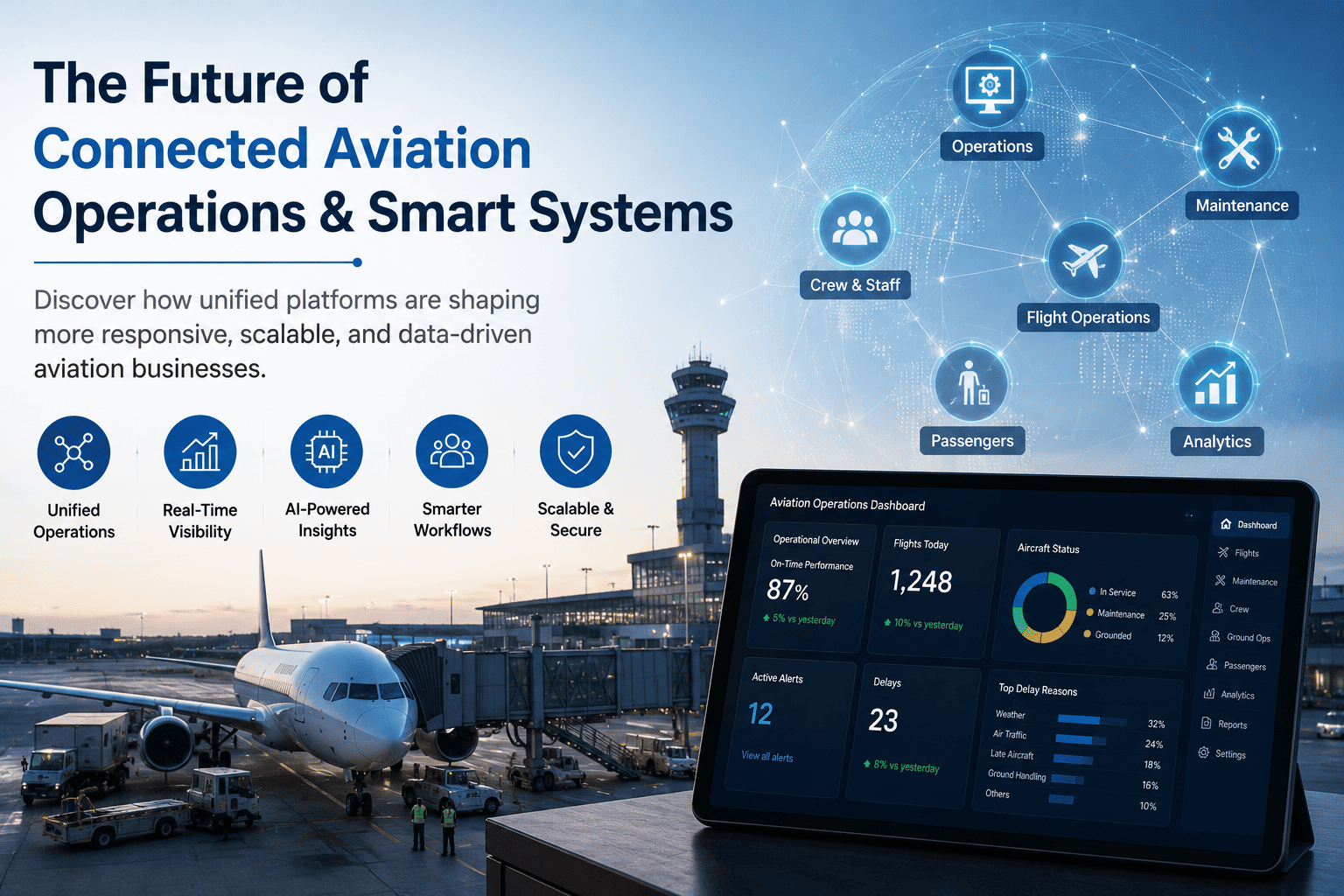 The Future of Connected Aviation Operations & Smart Systems