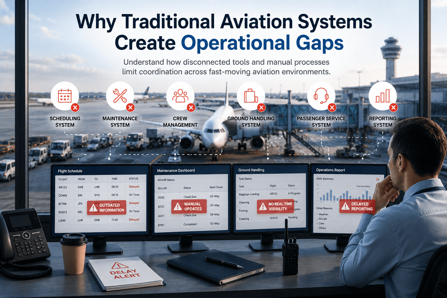 Why Traditional Aviation Systems Create Operational Gaps