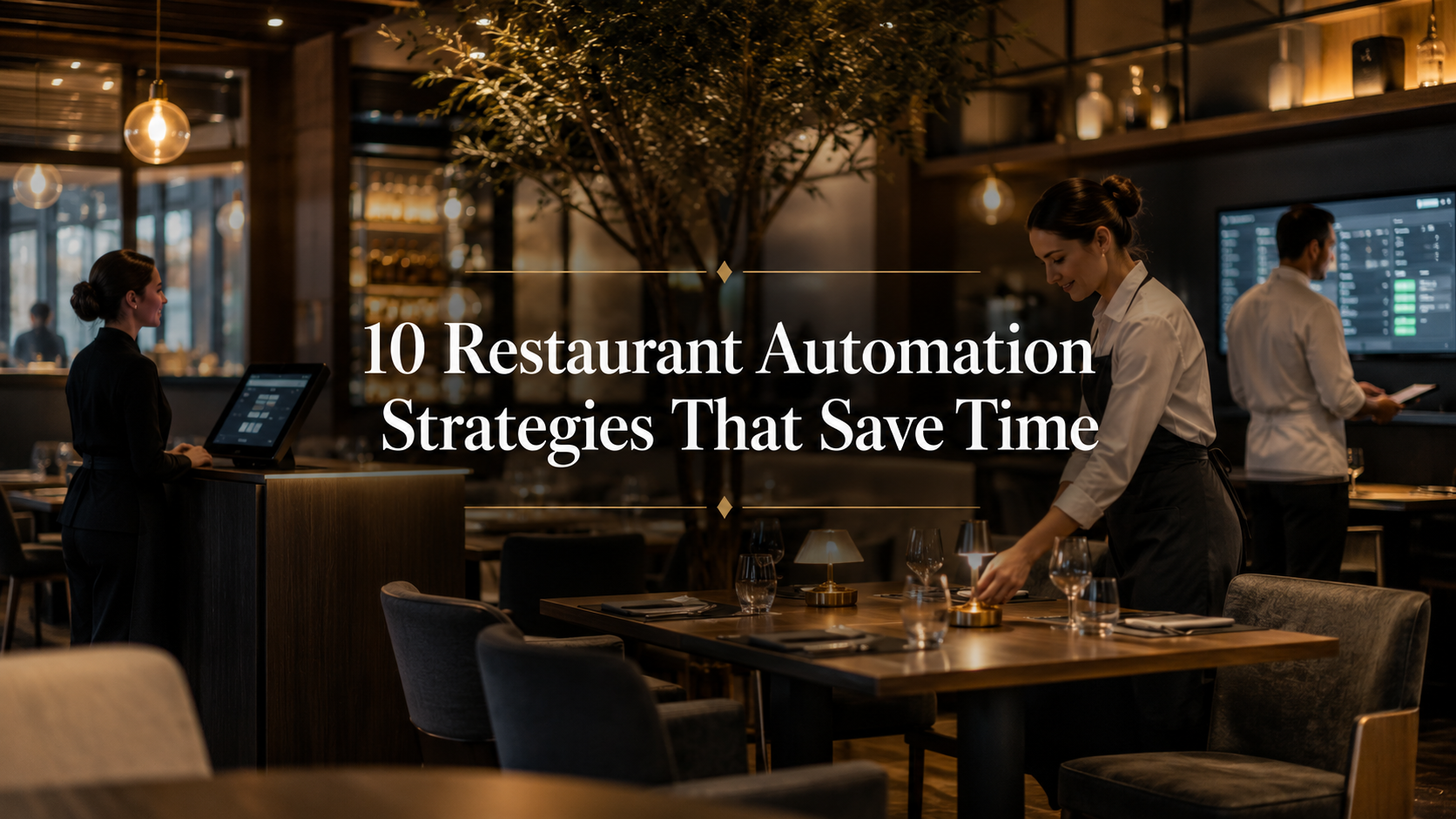 10 Restaurant Automation Strategies That Save Time Without Making Service Feel Robotic