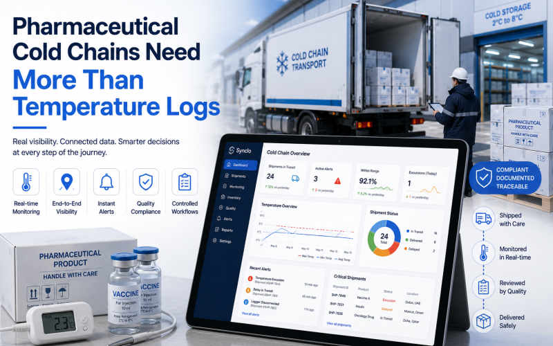 Pharmaceutical Cold Chains Need More Than Temperature Logs
