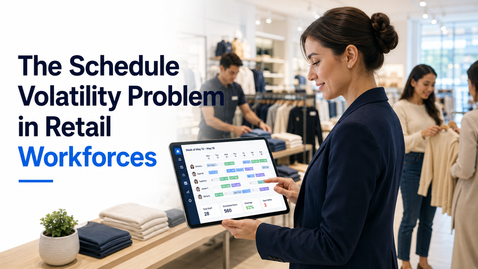 The Schedule Volatility Problem in Retail Workforces