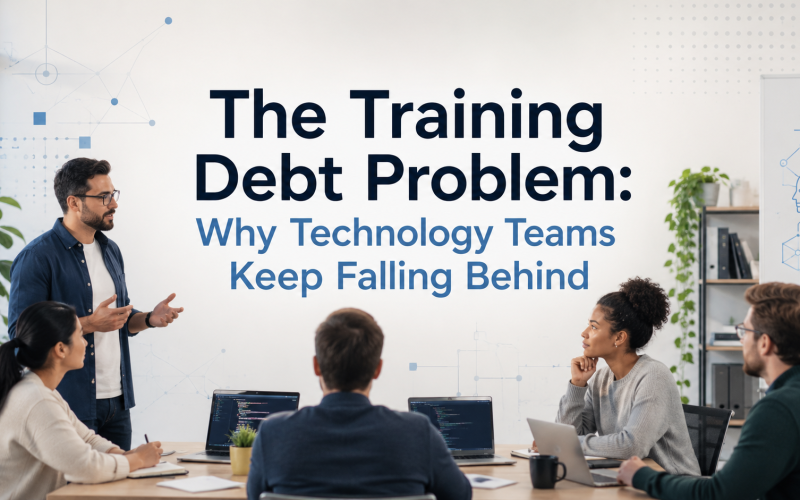The Training Debt Problem: Why Technology Teams Keep Falling Behind